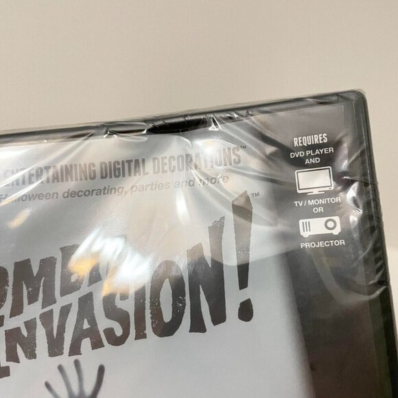 Zombie Invasion DVD AtmosFear FX Halloween Damaged Case - Picture 7 of 16